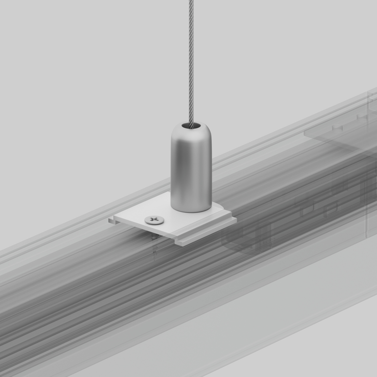 Maytoni Technical Крепление для троса 1шт Gravity белый TRA004HP-21W
