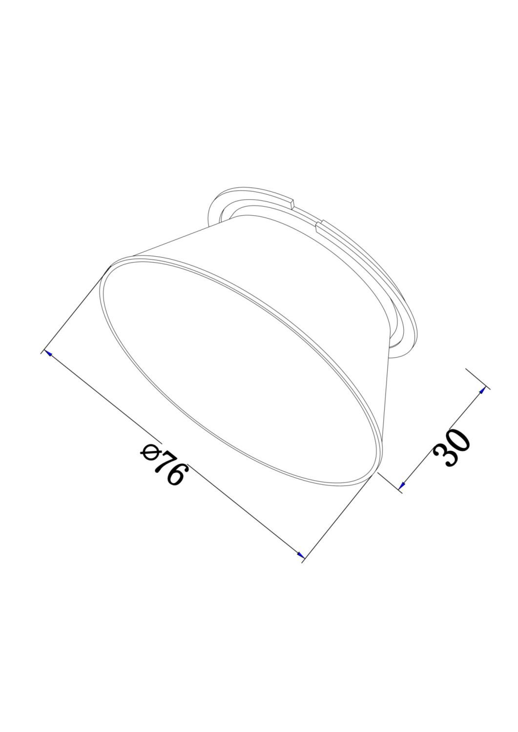 Maytoni Technical Virar Аксессуар цвет: матовое золото C060-01MG