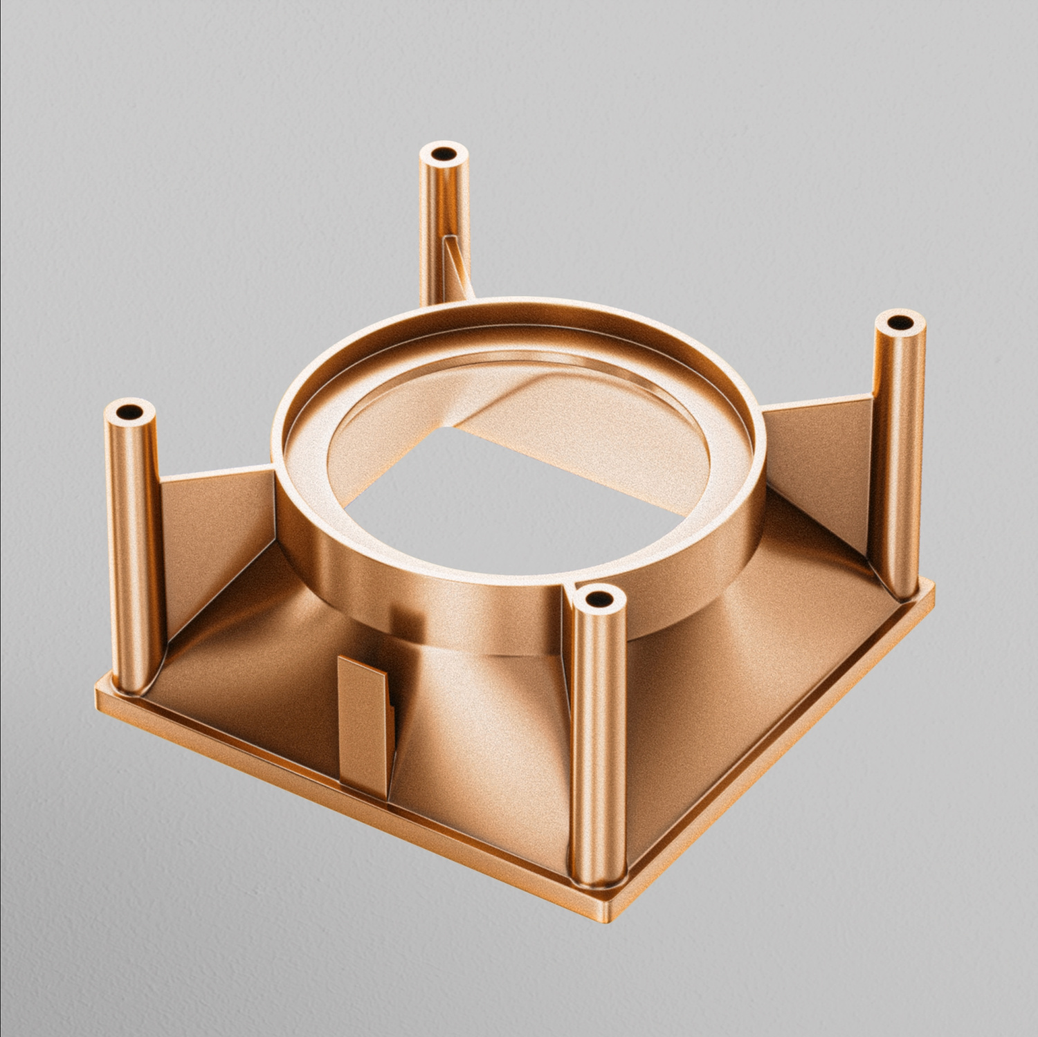 Maytoni Technical Alfa LED Аксессуар цвет: матовое золото C065-01MG