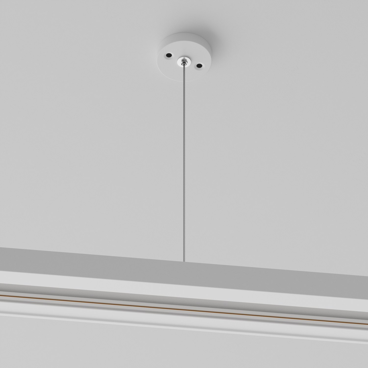 Maytoni Technical Подвес тросовый 1 шт. Unity белый TRA001CW-11W