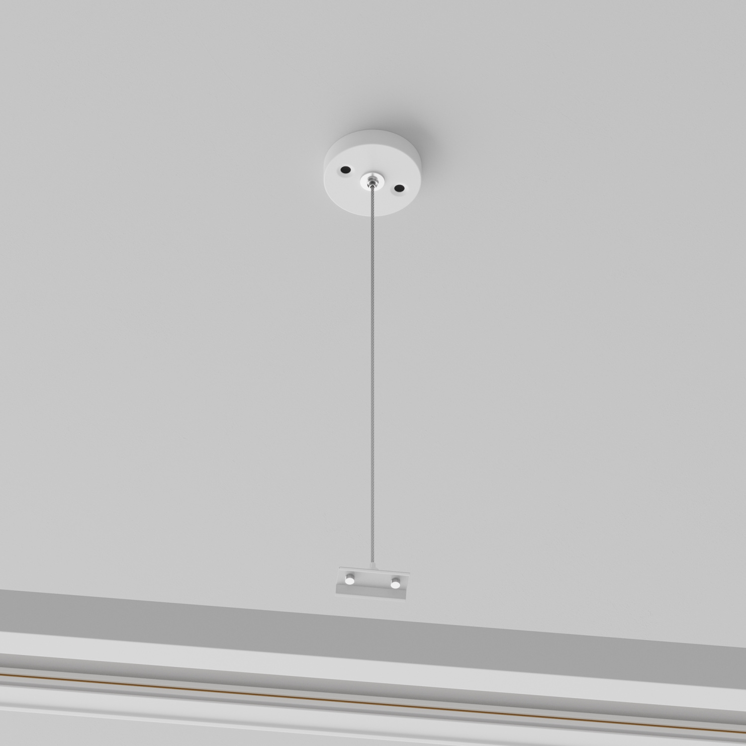 Maytoni Technical Подвес тросовый 1 шт. Unity белый TRA001CW-11W