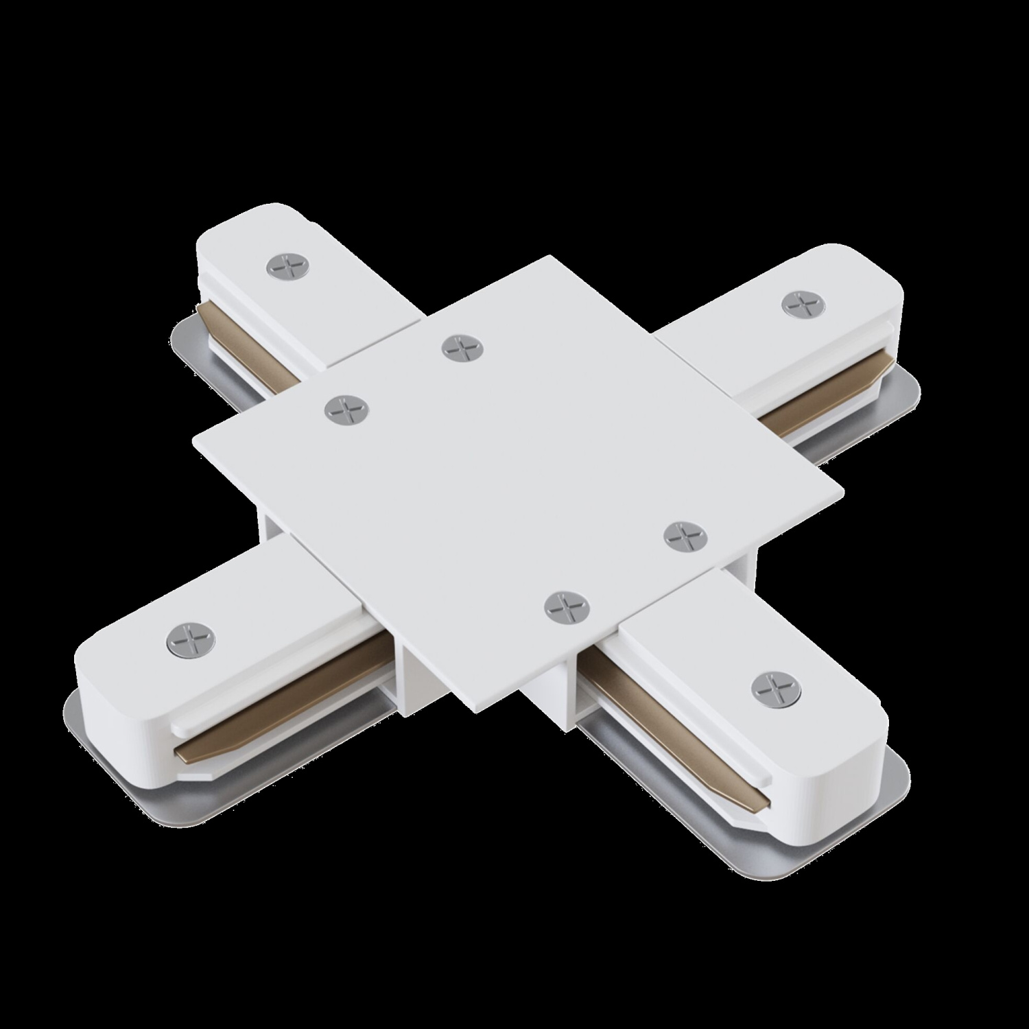 Maytoni Technical Коннектор Х-образный Unity встраиваемый белый TRA002CX-11W