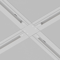 Maytoni Technical Коннектор Х-образный Unity встраиваемый белый TRA002CX-11W