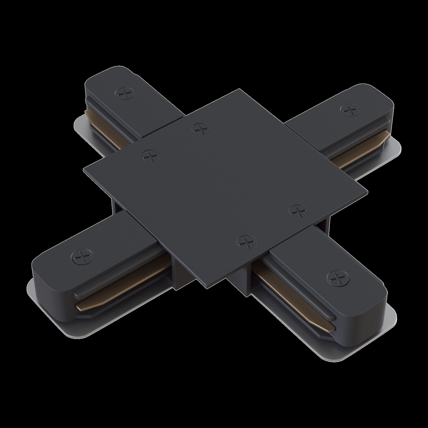 Maytoni Technical Коннектор Х-образный Unity встраиваемый черный TRA002CX-11B