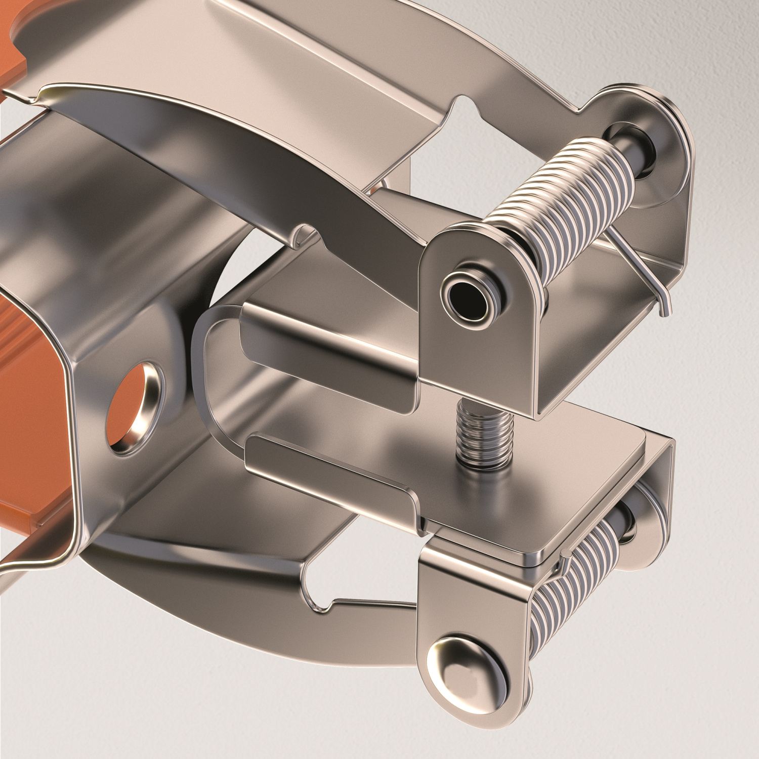 Maytoni Technical Держатель пружинный Unity встраиваемый, серебро TRA002HR-11B