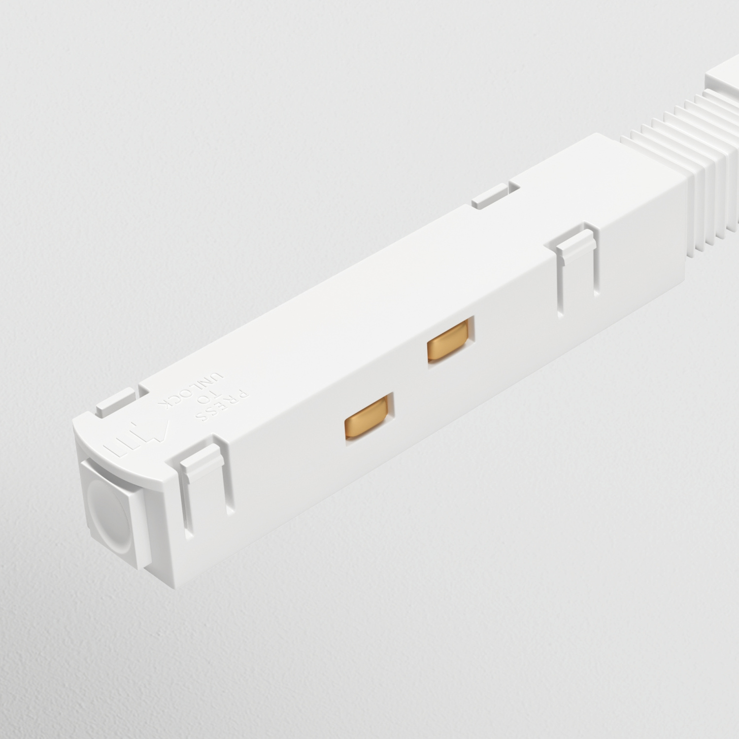 Maytoni Technical Коннектор питания прямой Gravity белый TRA004PC-22W