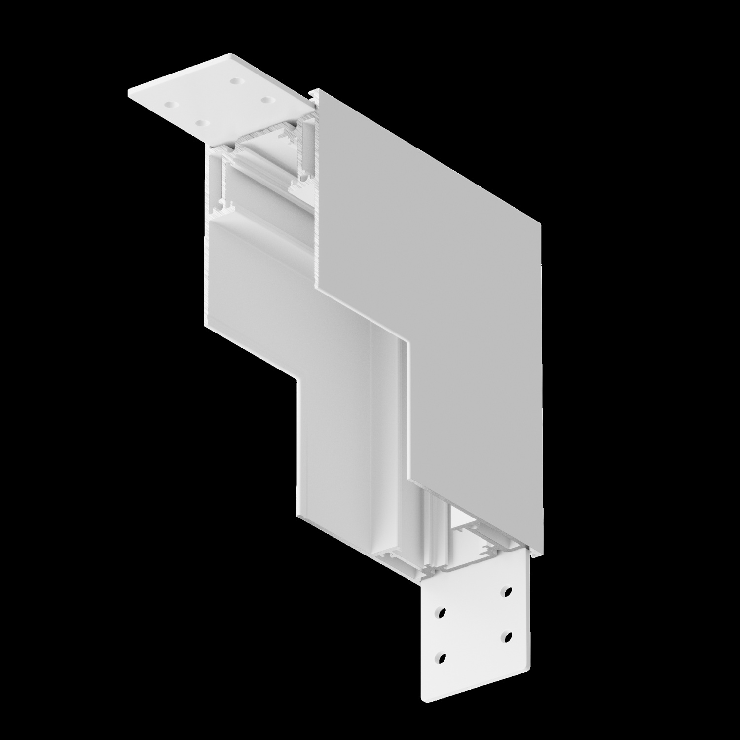 Maytoni Technical Угловой коннектор внутренний S35 накладной белый TRA004ICL-21W