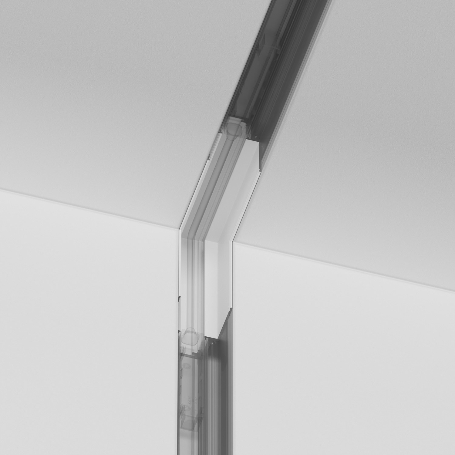 Maytoni Technical Угловой коннектор внутренний S35 встраиваемый белый TRA004ICL-22W