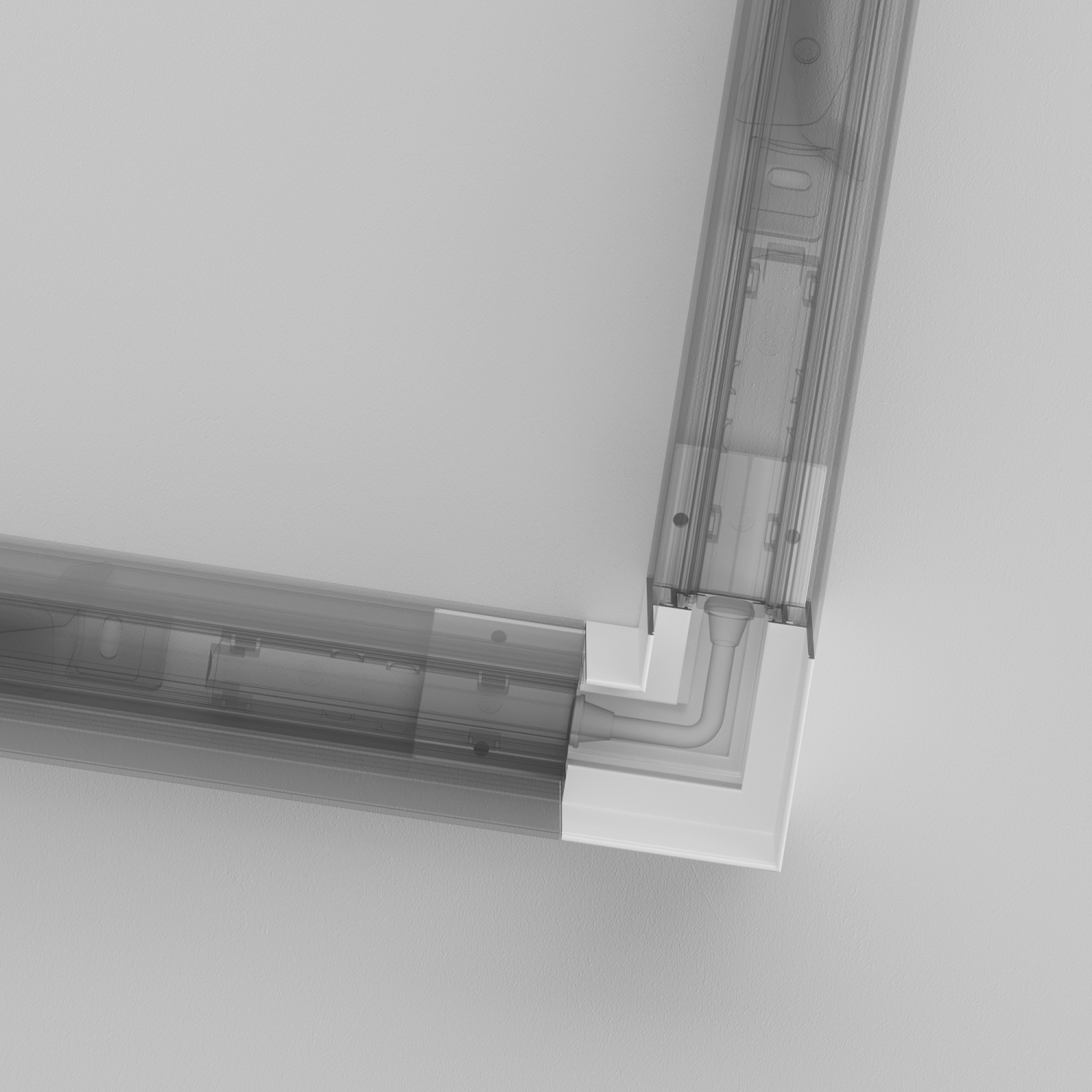 Maytoni Technical Угловой коннектор S35 накладной белый TRA004CL-21W