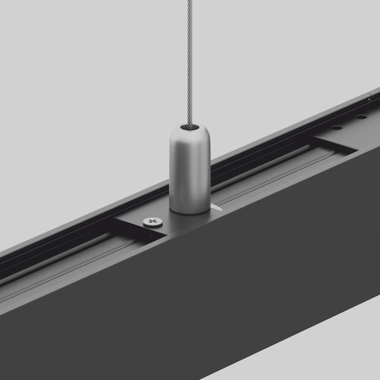 Maytoni Technical Крепление для троса S35 черное 1 шт. TRA004HP-21B