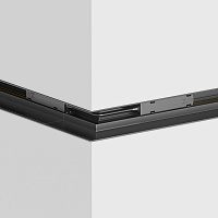 Maytoni Technical Угловой коннектор внешний S35 встраиваемый черный TRA004OCL-22B