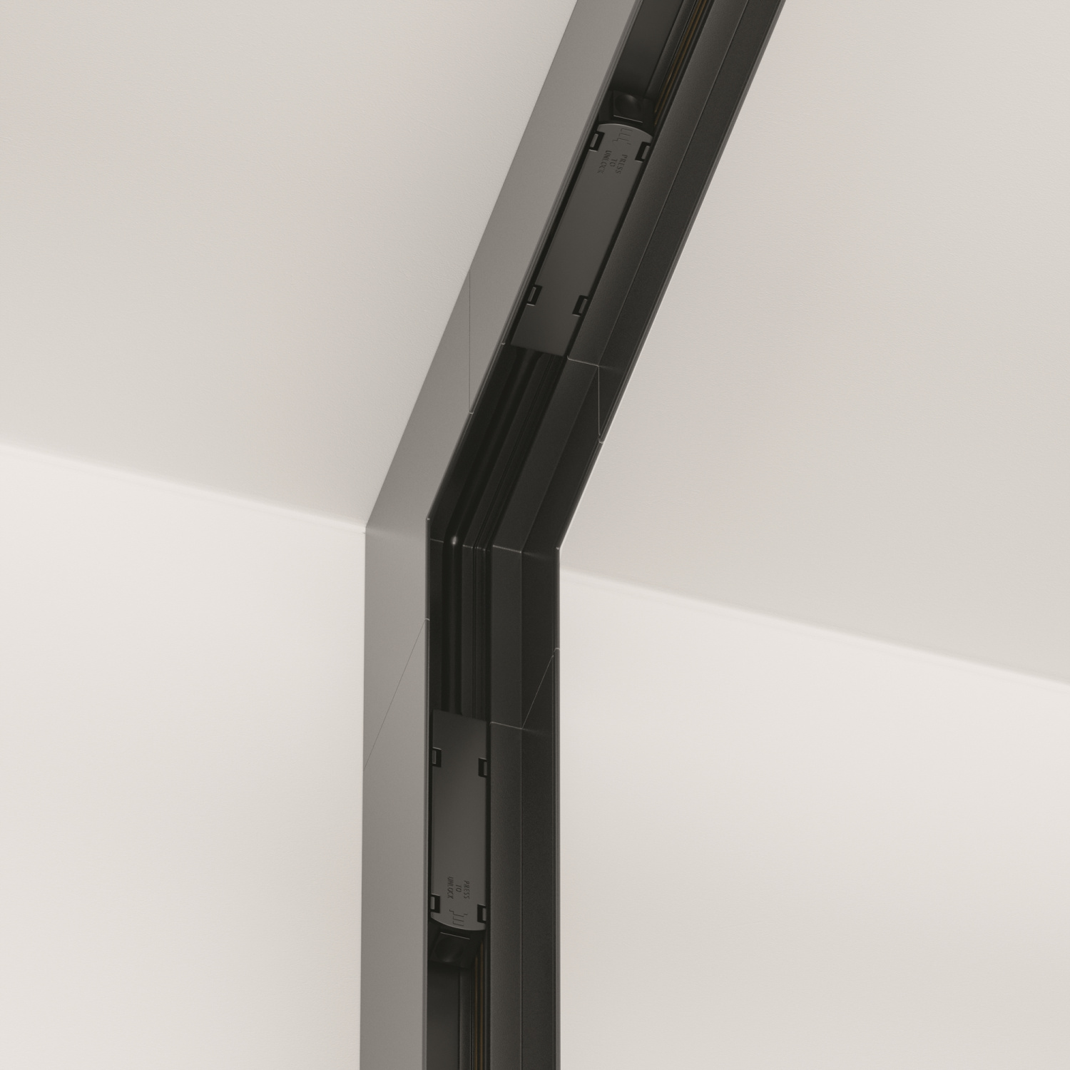 Maytoni Technical Угловой коннектор внутренний S35 накладной черный TRA004ICL-21B