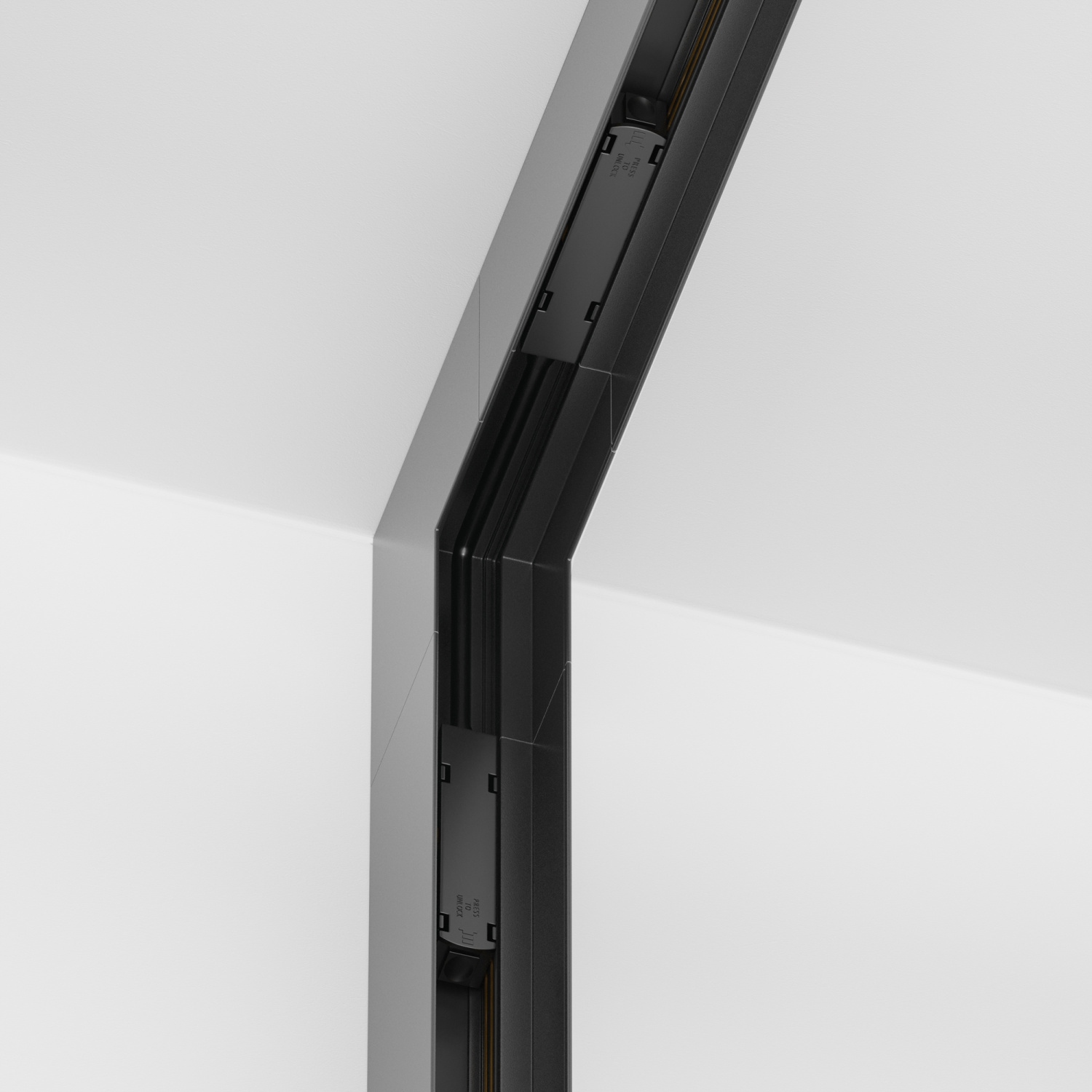 Maytoni Technical Угловой коннектор внутренний S35 накладной черный TRA004ICL-21B