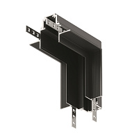 Maytoni Technical Угловой коннектор внутренний S35 встраиваемый черный TRA004ICL-22B