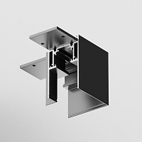 Maytoni Technical Угловой коннектор S35 накладной черный TRA004CL-21B