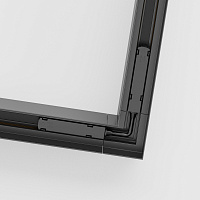 Maytoni Technical Угловой коннектор S35 накладной черный TRA004CL-21B