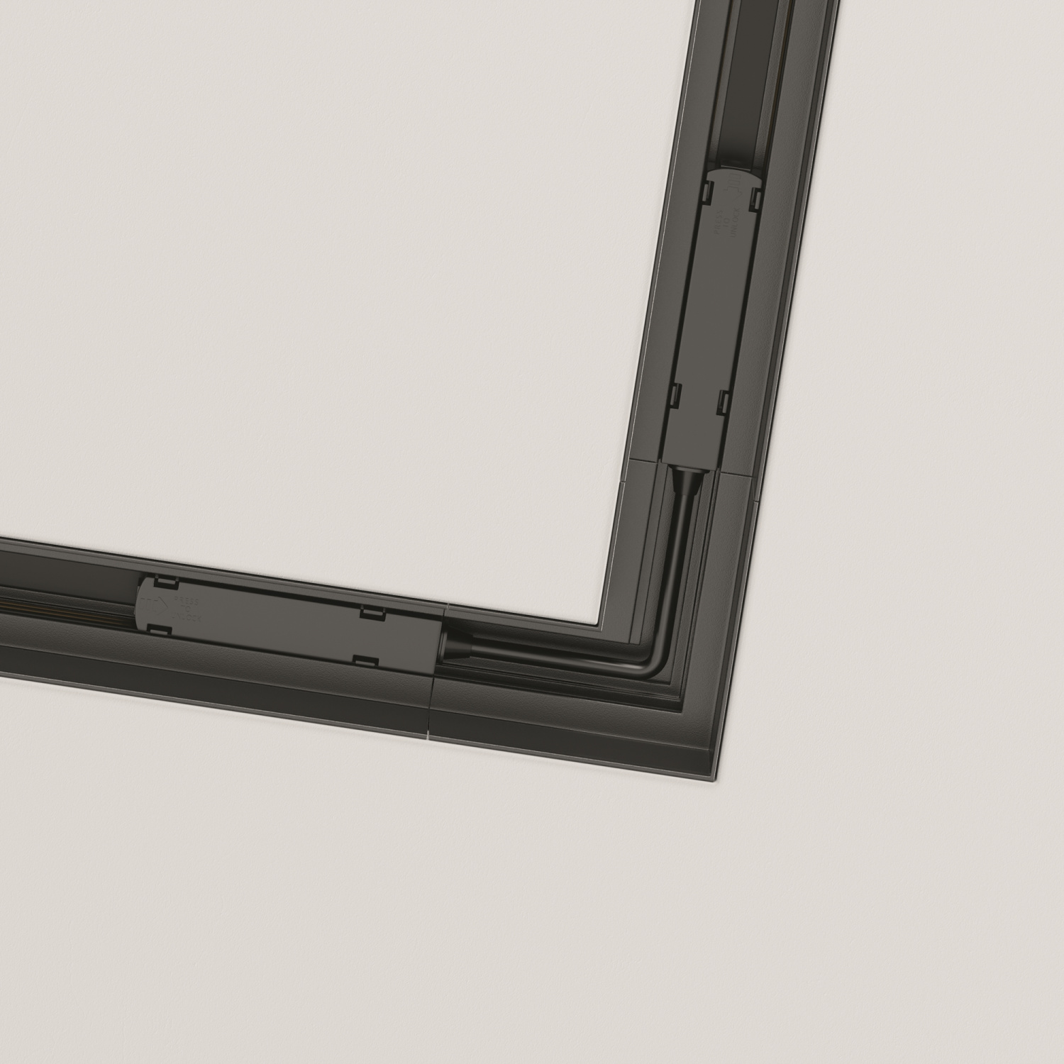 Maytoni Technical Угловой коннектор S35 встраиваемый черный TRA004CL-22B