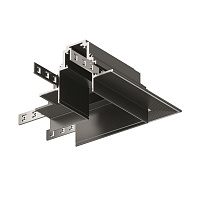 Maytoni Technical Угловой коннектор S35 встраиваемый черный TRA004CL-22B