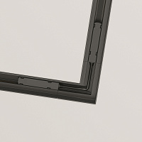 Maytoni Technical Угловой коннектор S35 встраиваемый черный TRA004CL-22B