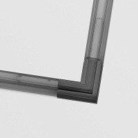 Maytoni Technical Угловой коннектор S35 встраиваемый черный TRA004CL-22B