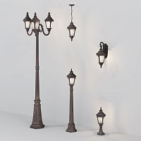 Maytoni Outdoor Goiri Ландшафтный светильник цвет: бронза антик O029FL-01BZ