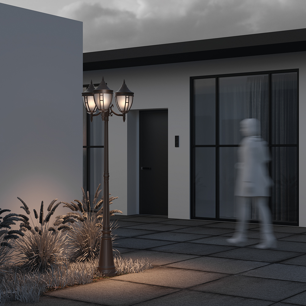 Maytoni Outdoor Rivoli Садово-парковый светильник цвет: черный O026FL-03B