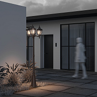 Maytoni Outdoor Rivoli Садово-парковый светильник цвет: черный O026FL-03B