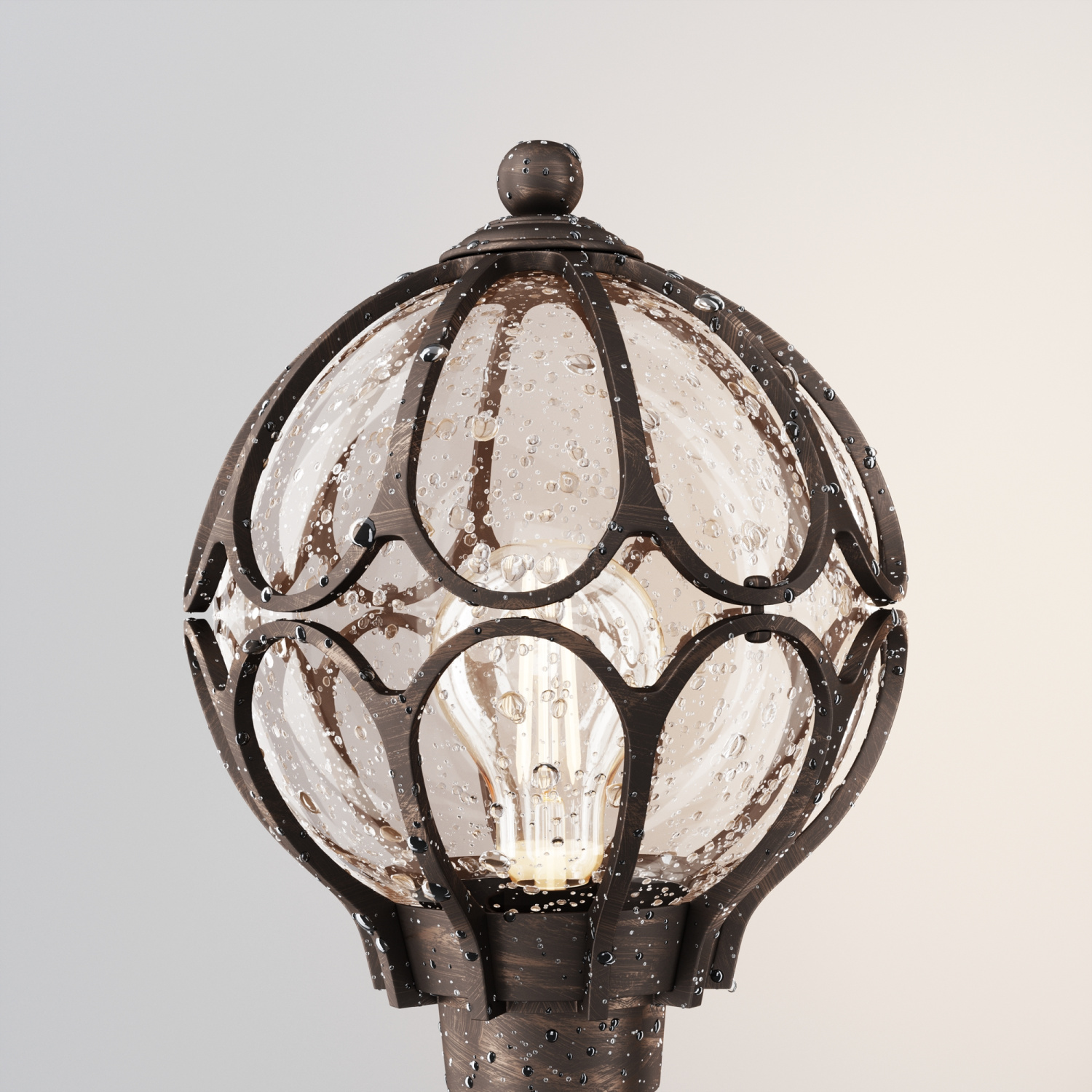 Maytoni Outdoor Via Ландшафтный светильник цвет: золото антик O023FL-01G