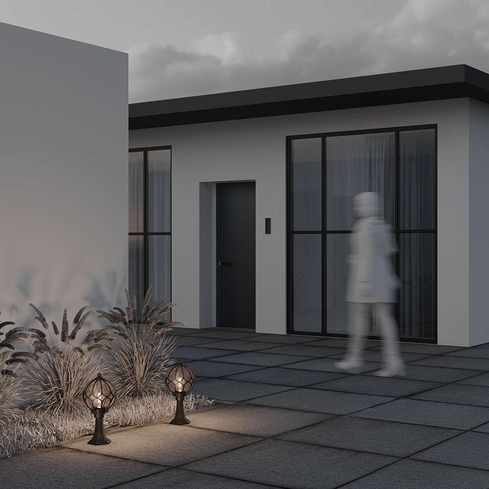 Maytoni Outdoor Via Ландшафтный светильник цвет: золото антик O024FL-01G