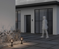 Maytoni Outdoor Via Ландшафтный светильник цвет: золото антик O024FL-01G