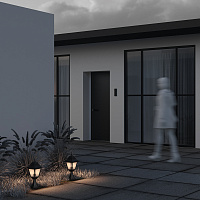 Maytoni Outdoor Abbey Road Ландшафтный светильник цвет: черный O004FL-01B