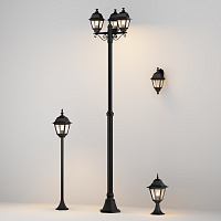 Maytoni Outdoor Abbey Road Ландшафтный светильник цвет: черный O004FL-01B