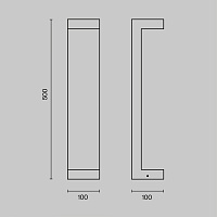 Maytoni Outdoor Barclay Street Ландшафтный светильник цвет: черный O013FL-L9B
