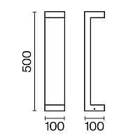 Maytoni Outdoor Barclay Street Ландшафтный светильник цвет: черный O013FL-L9B