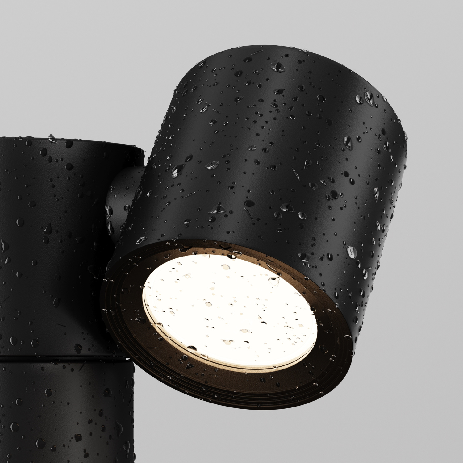 Maytoni Outdoor Wall Street Ландшафтный светильник цвет: черный O010FL-02B