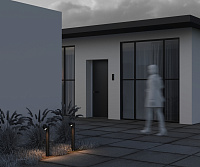 Maytoni Outdoor Wall Street Ландшафтный светильник цвет: черный O010FL-01B