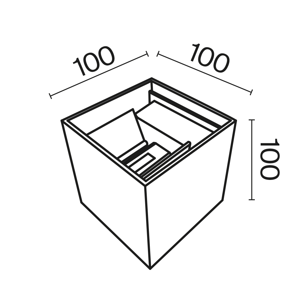 Maytoni Outdoor Fulton Архитектурная подсветка цвет: серый O572WL-L6GR