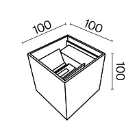 Maytoni Outdoor Fulton Архитектурная подсветка цвет: серый O572WL-L6GR
