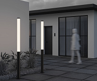 Maytoni Outdoor Ginza Садово-парковый светильник цвет: черный O041FL-L100B3K