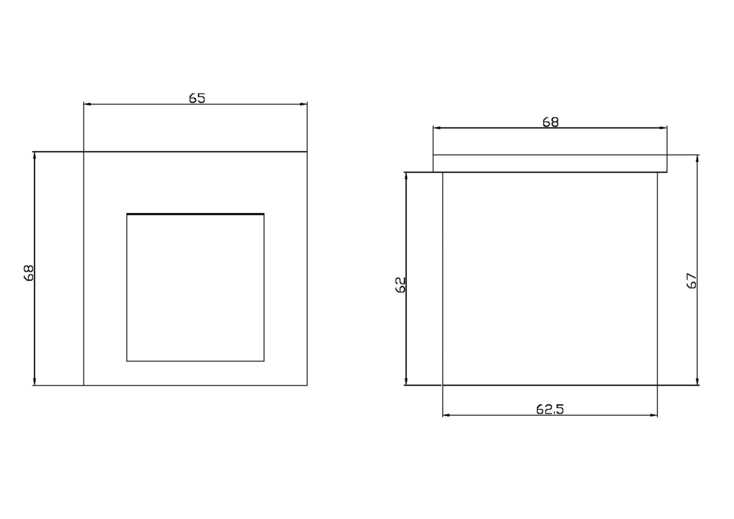 Maytoni Outdoor Arca Подсветка для лестниц цвет: белый O038-L3W