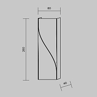 Maytoni Outdoor Twist Архитектурная подсветка цвет: белый O040WL-L11W3K