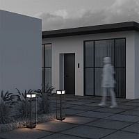 Maytoni Outdoor Baker Street Ландшафтный светильник цвет: черный O021FL-L10B3K