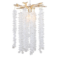 Freya Crystal Mineral Подвесной светильник цвет: золото FR1010PL-01G