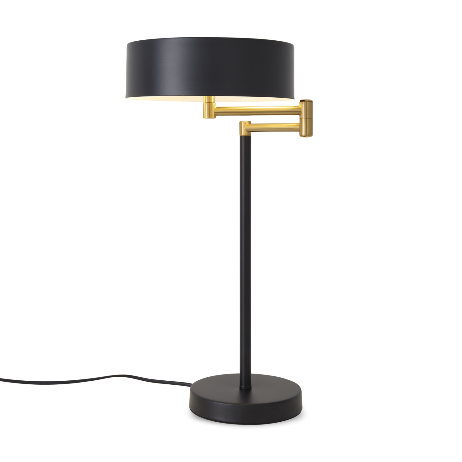 Freya Loft Izza Настольный светильник цвет: черный и латунь FR4008TL-02BBS