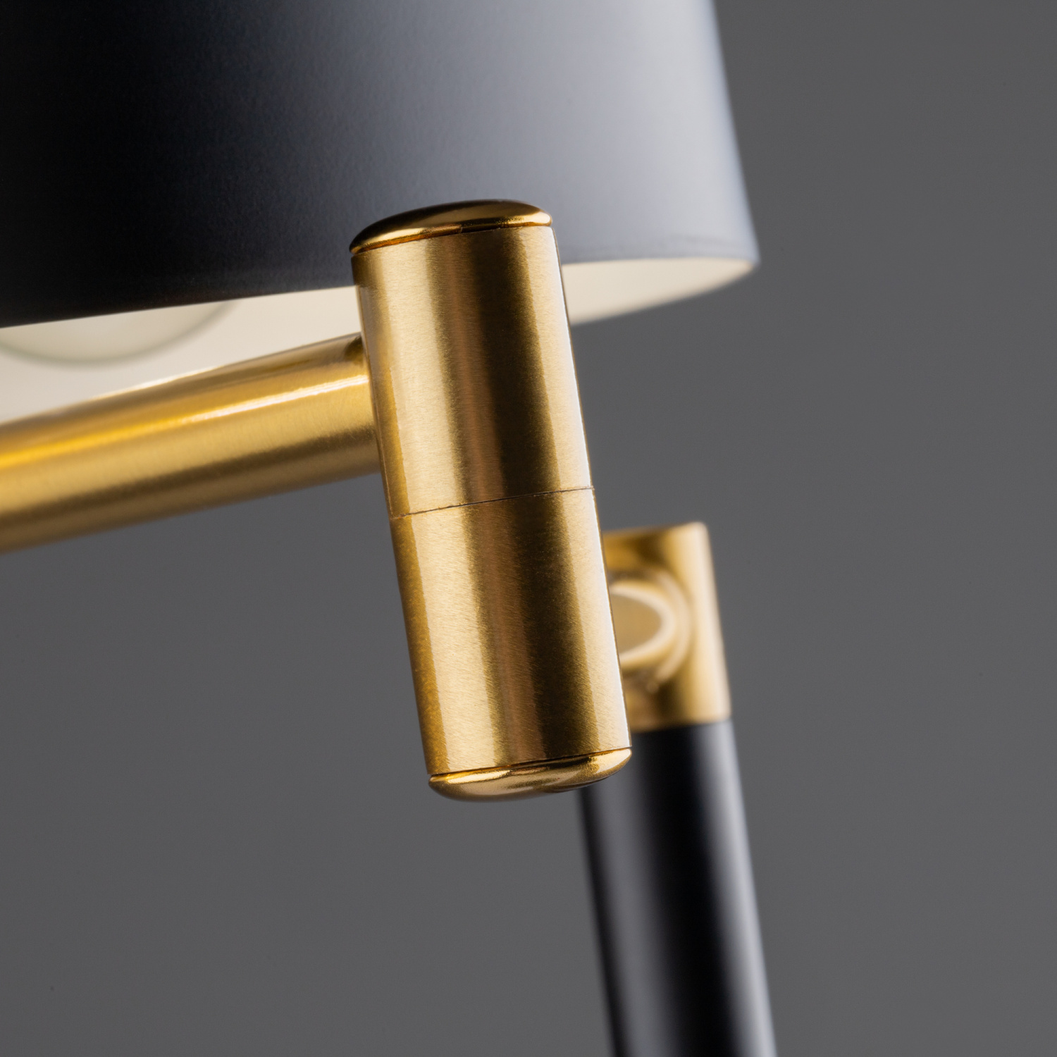 Freya Loft Izza Настольный светильник цвет: черный и латунь FR4008TL-02BBS