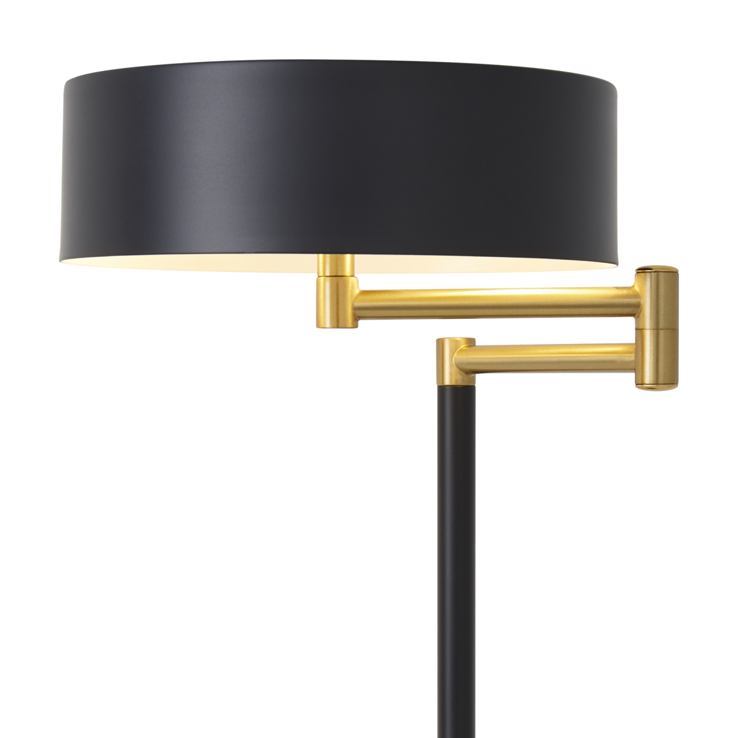 Freya Loft Izza Настольный светильник цвет: черный и латунь FR4008TL-02BBS