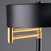 Freya Loft Izza Настольный светильник цвет: черный и латунь FR4008TL-02BBS
