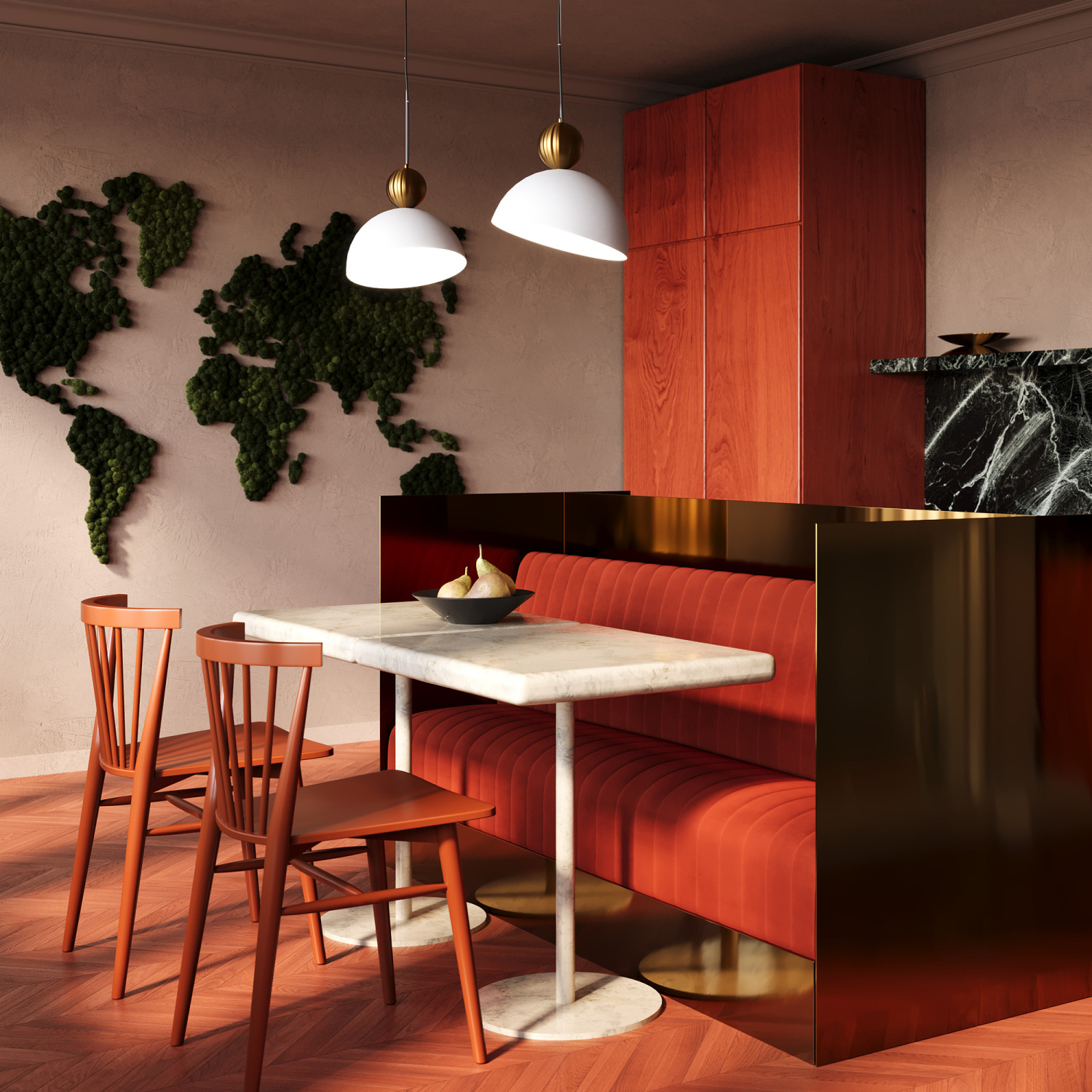 Freya Modern Bowl Подвесной светильник цвет: черный FR5439PL-01W