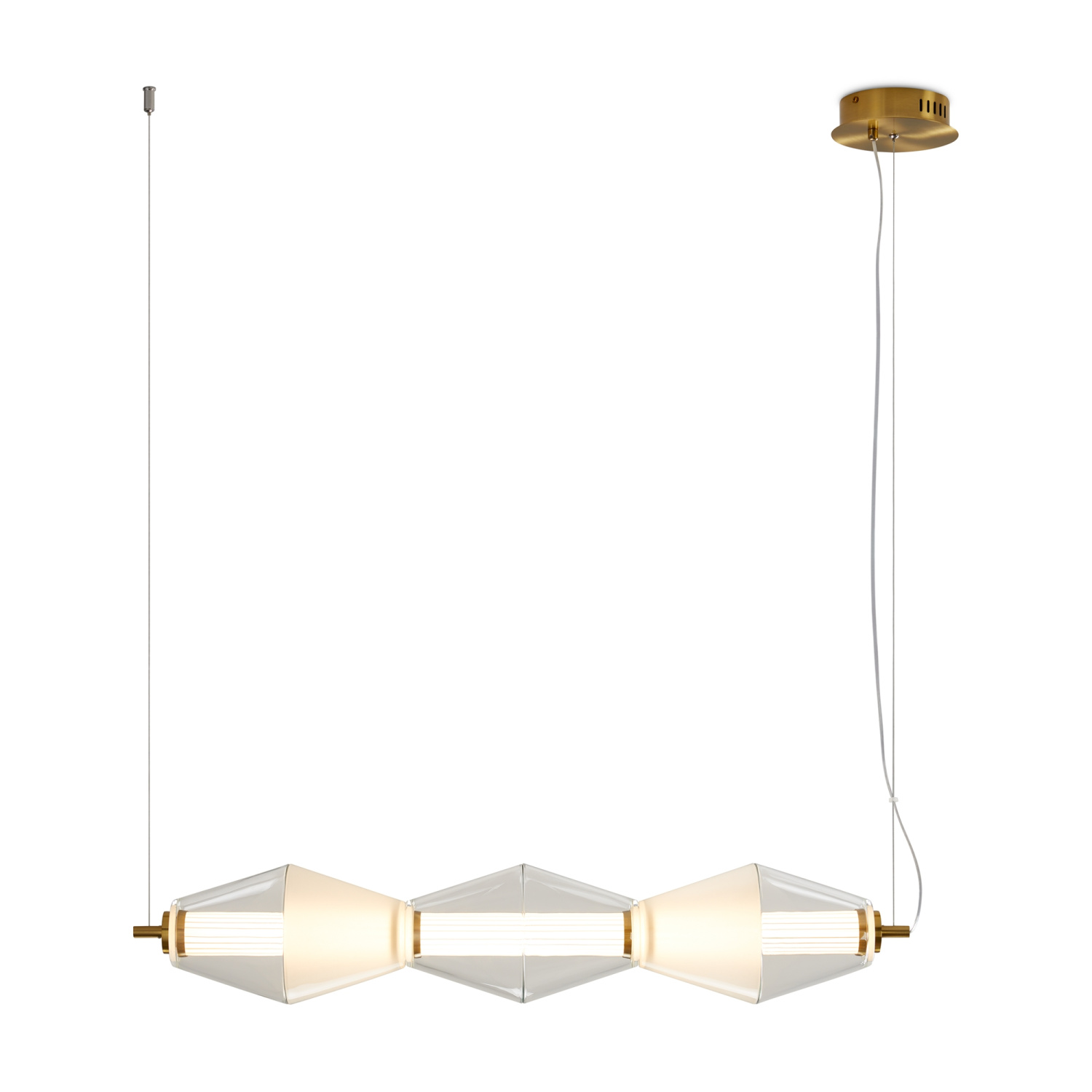 Freya LED Plum Подвесной светильник цвет: латунь FR6137PL-L21BT