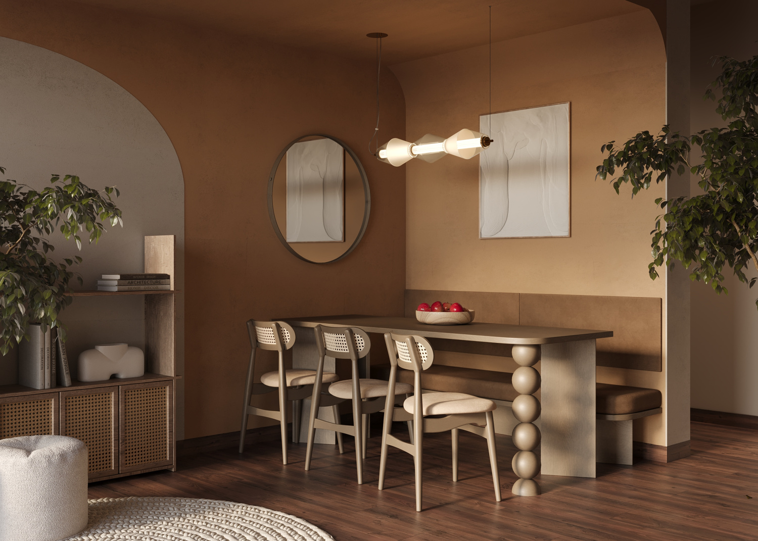 Freya LED Plum Подвесной светильник цвет: латунь FR6137PL-L21BT